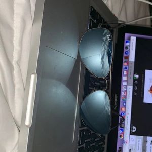 Rayban mirrored sunglasses